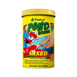 90 Gr Pond Sticks Mixed Havuz Balıkları İçin Çubuk Yem 1000 Ml | Özel Akvaryum Yem